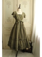 Faeries Daffodil A Breezy Afternoon One Piece(Quick Reservation/5 Colours/Full Payment Without Shipping)